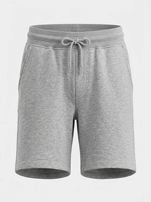 Bermuda Clasico Hombre Gris