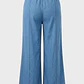 Jeans Tencel Palazzo Mujer Azul - Miniatura 2