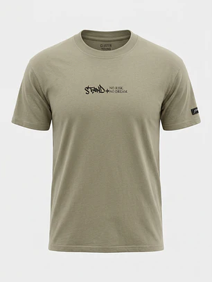 Polera No Risk No Dream Lolo Beige