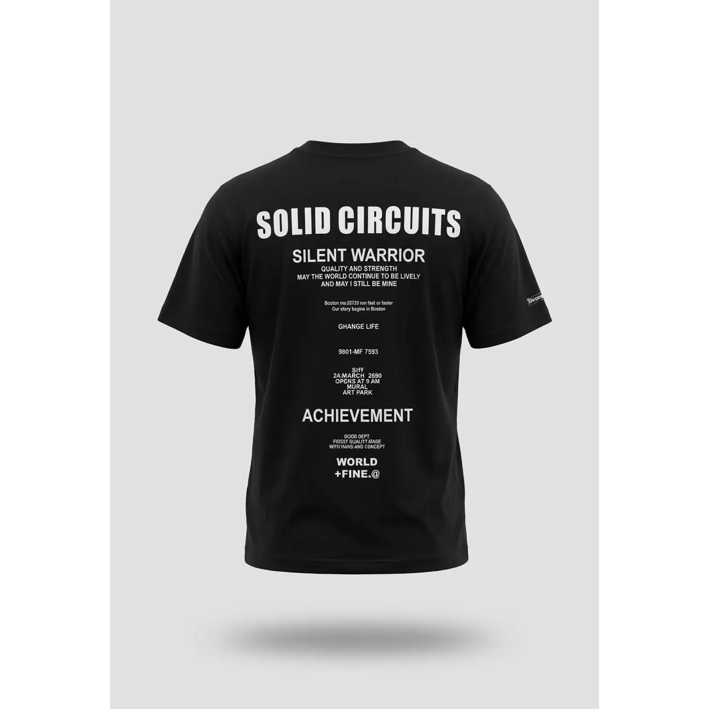 Polera Solid Lolo Negro 1