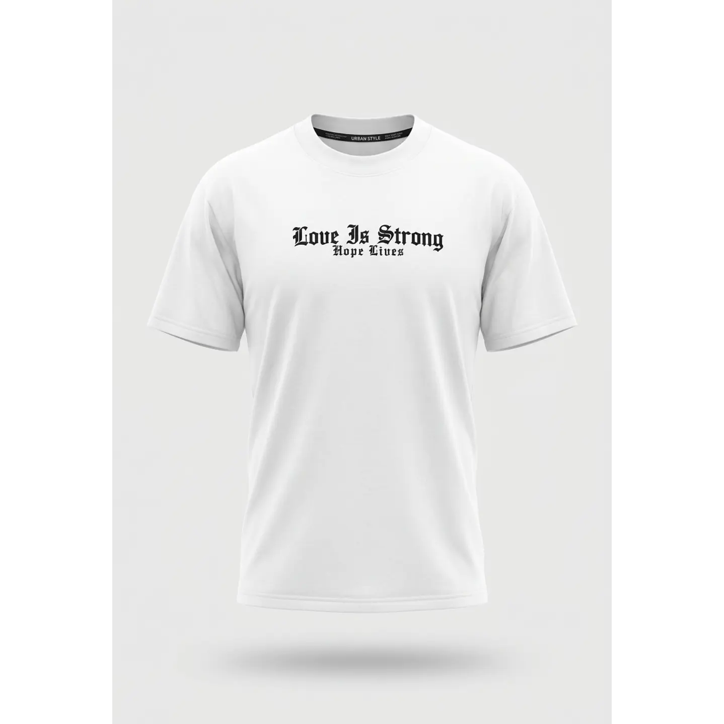 Polera Letras 3D Lolo Blanco 2