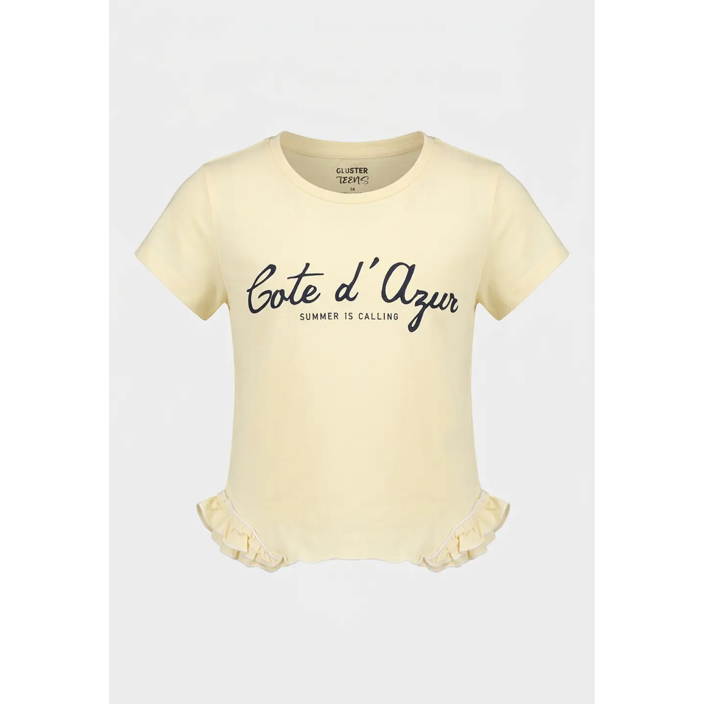 Polera Summer Lola Amarillo 1