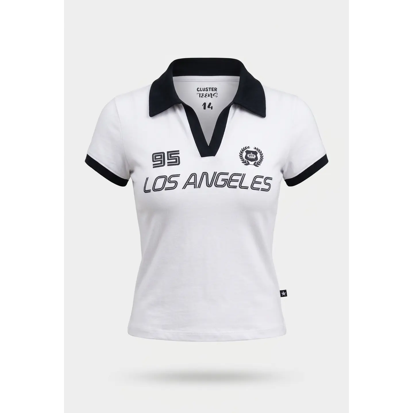 Polera Los Angeles Lola Blanco 1