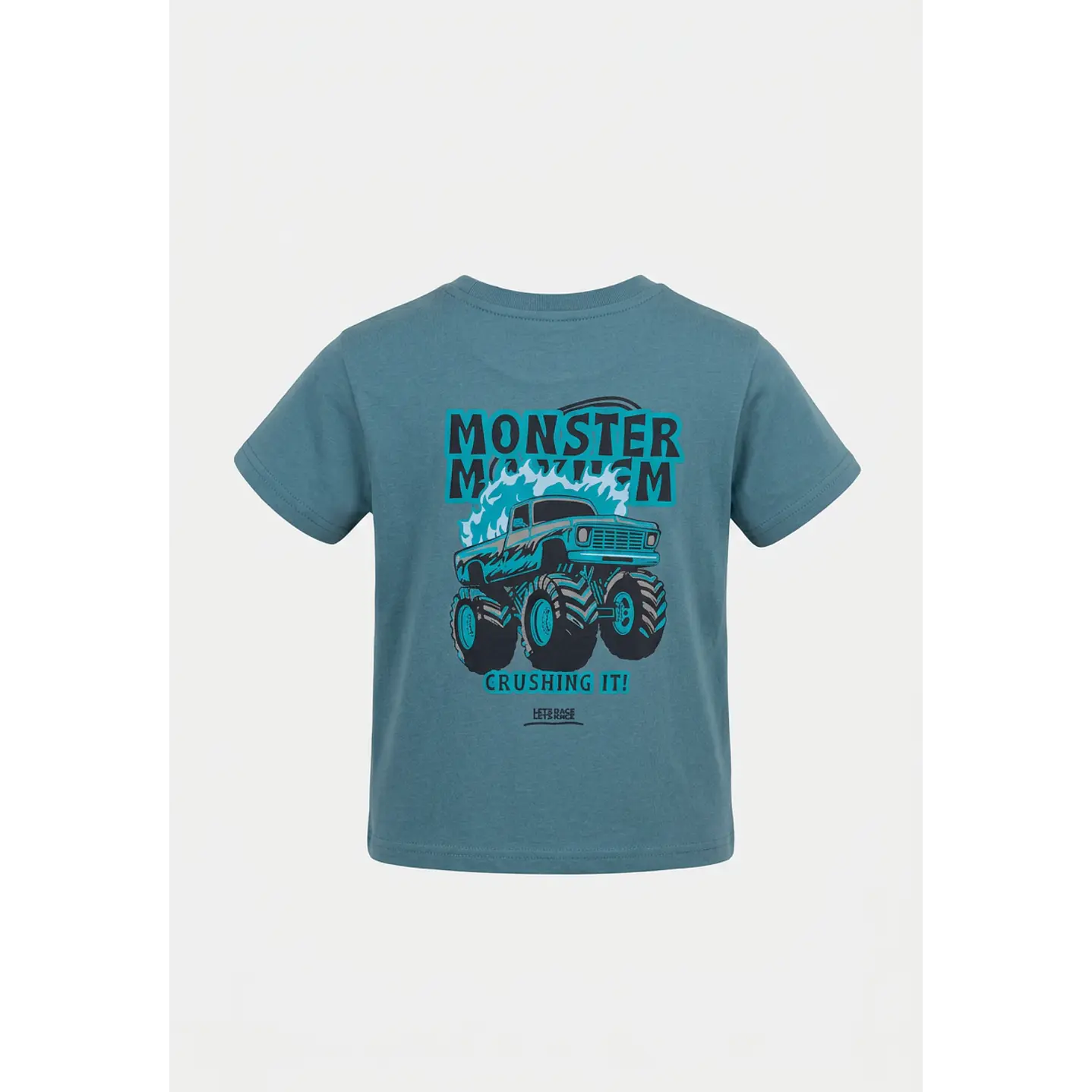 Polera Monster Truck Niño Verde 1