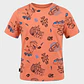 Polera Dino Niño Naranja - Miniatura 1