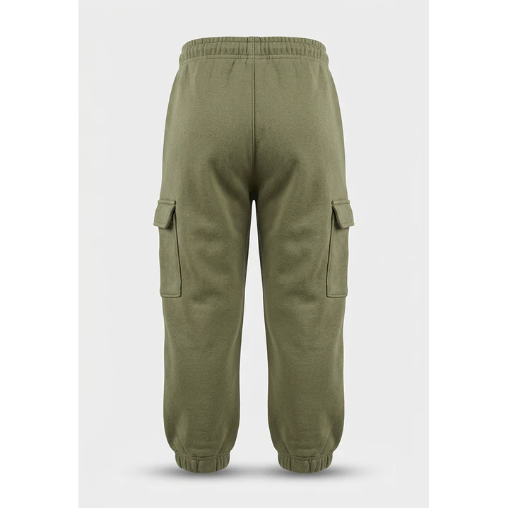 Buzo Cargo Loose Fit Niño Verde 2