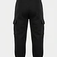 Buzo Cargo Loose Fit Niño Negro - Miniatura 2