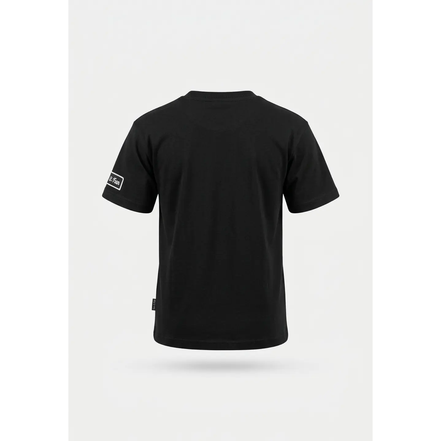 Polera College Niño Negro 2