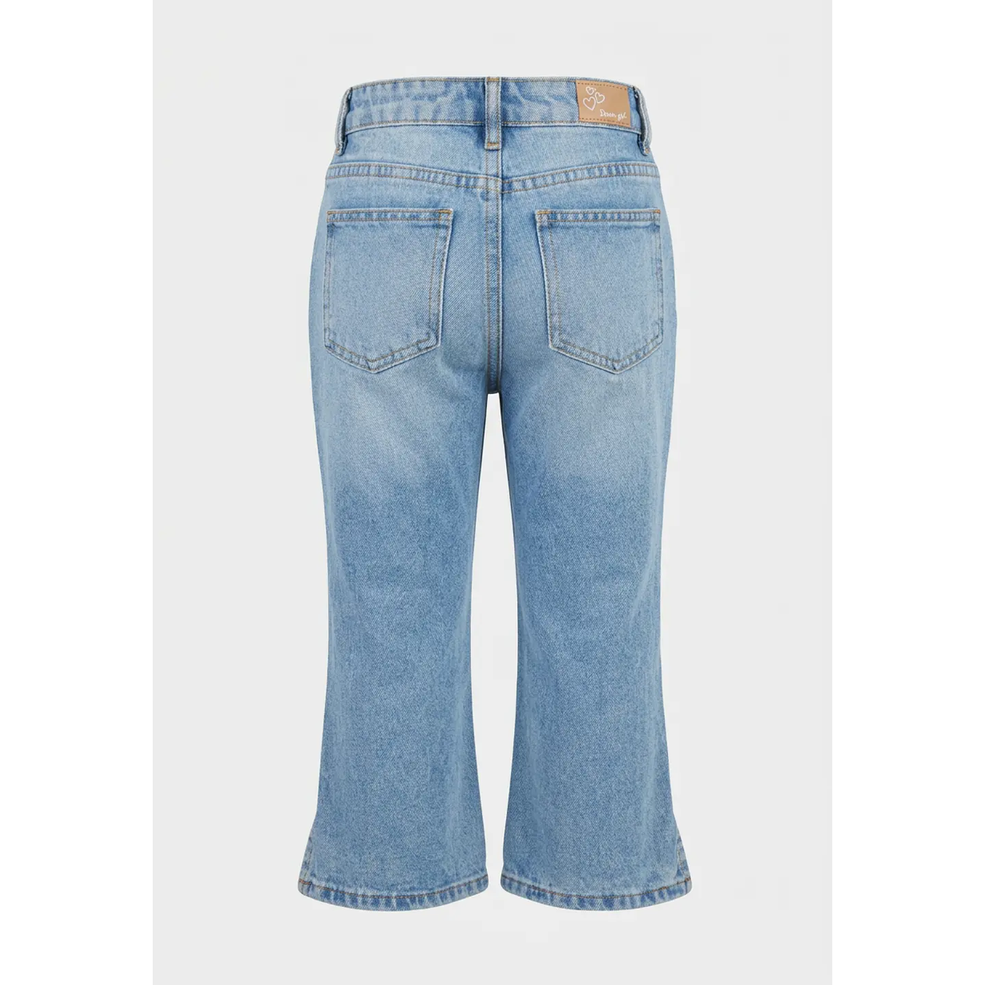 Jeans Lentejuelas Flare Niña Azul 2