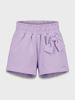 Short Lazo Niña Lila