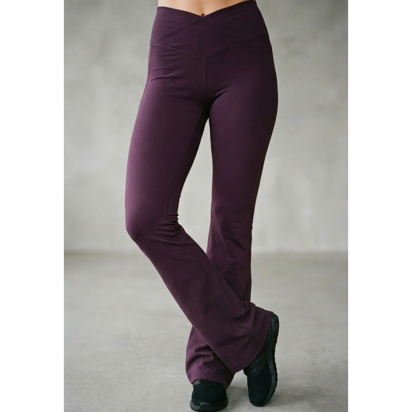 Calza Active Flare Mujer Morado 1
