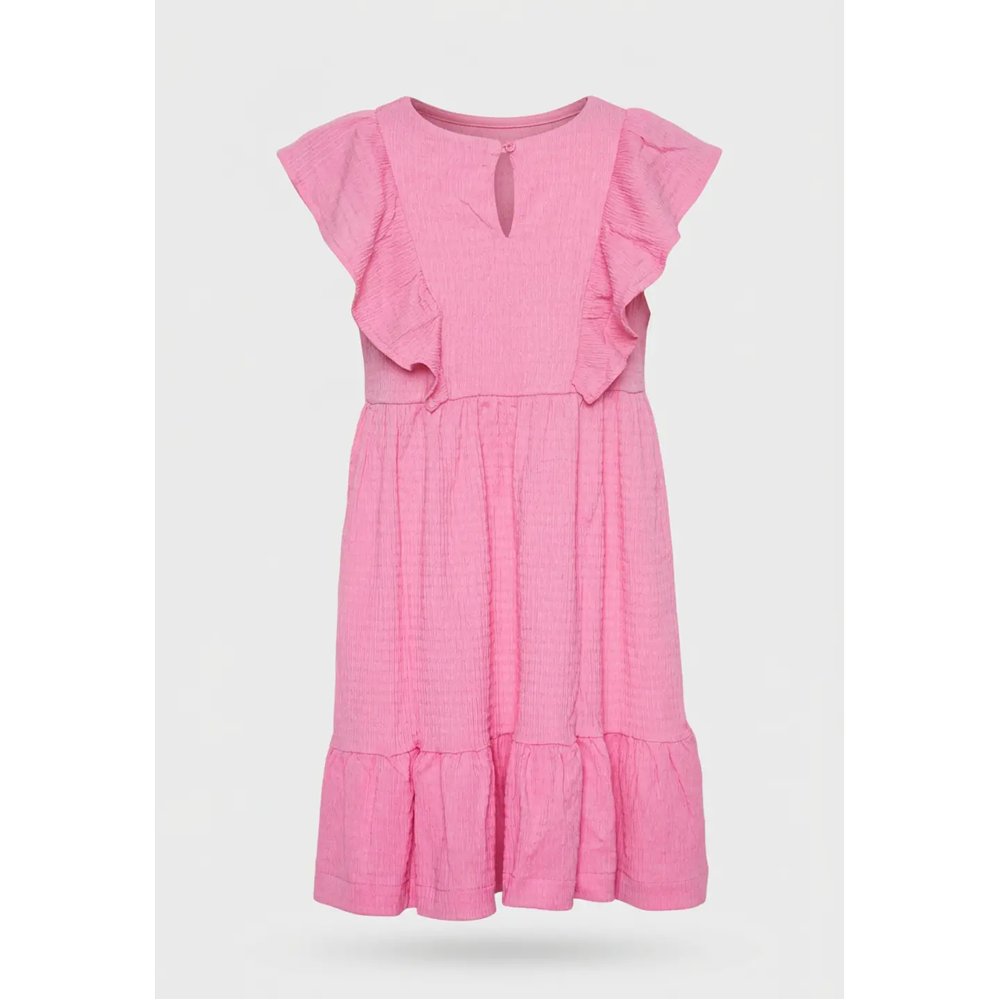 Vestido Largo Fantasía Vuelo Niña Rosado 2