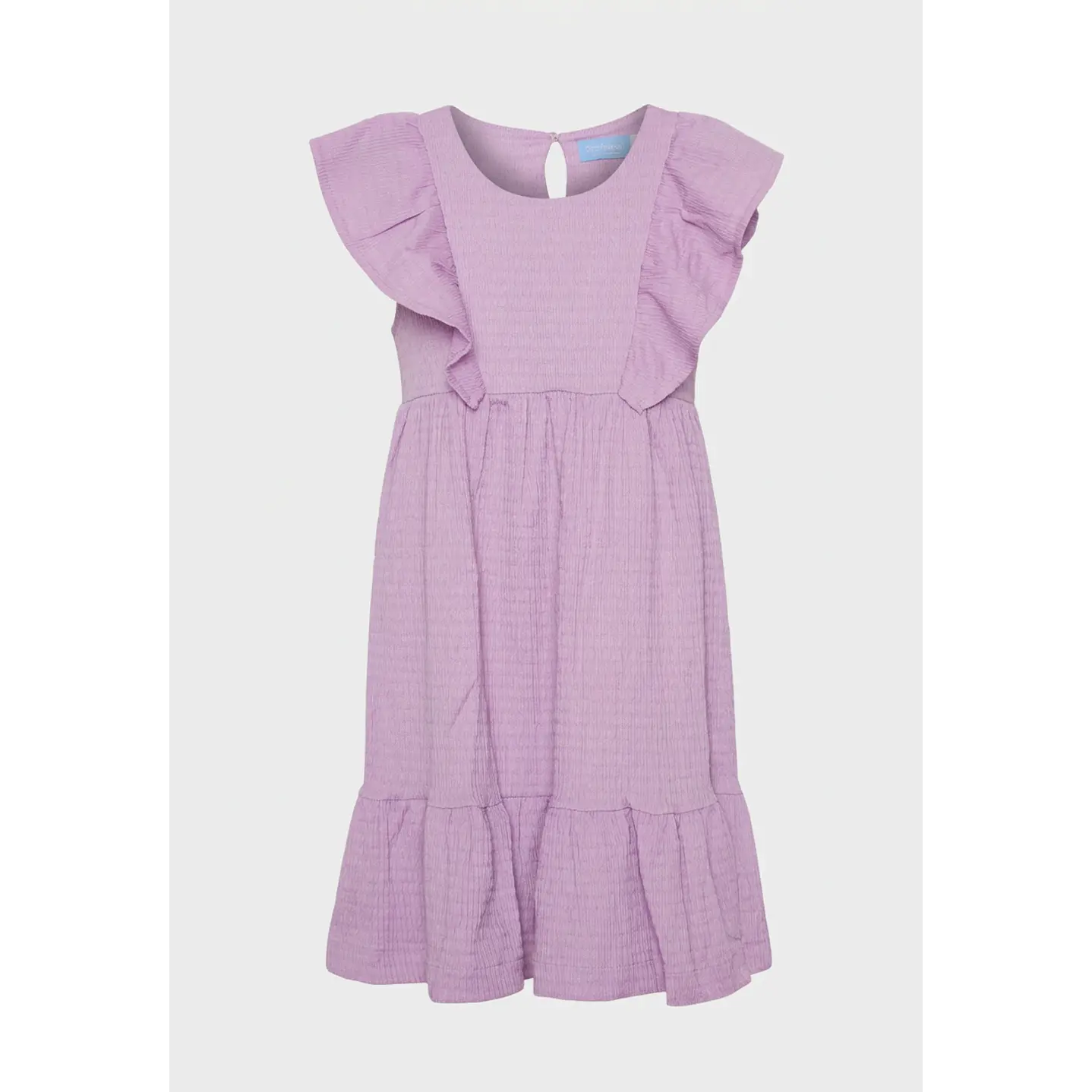 Vestido Largo Fantasía Vuelo Niña Lila 1
