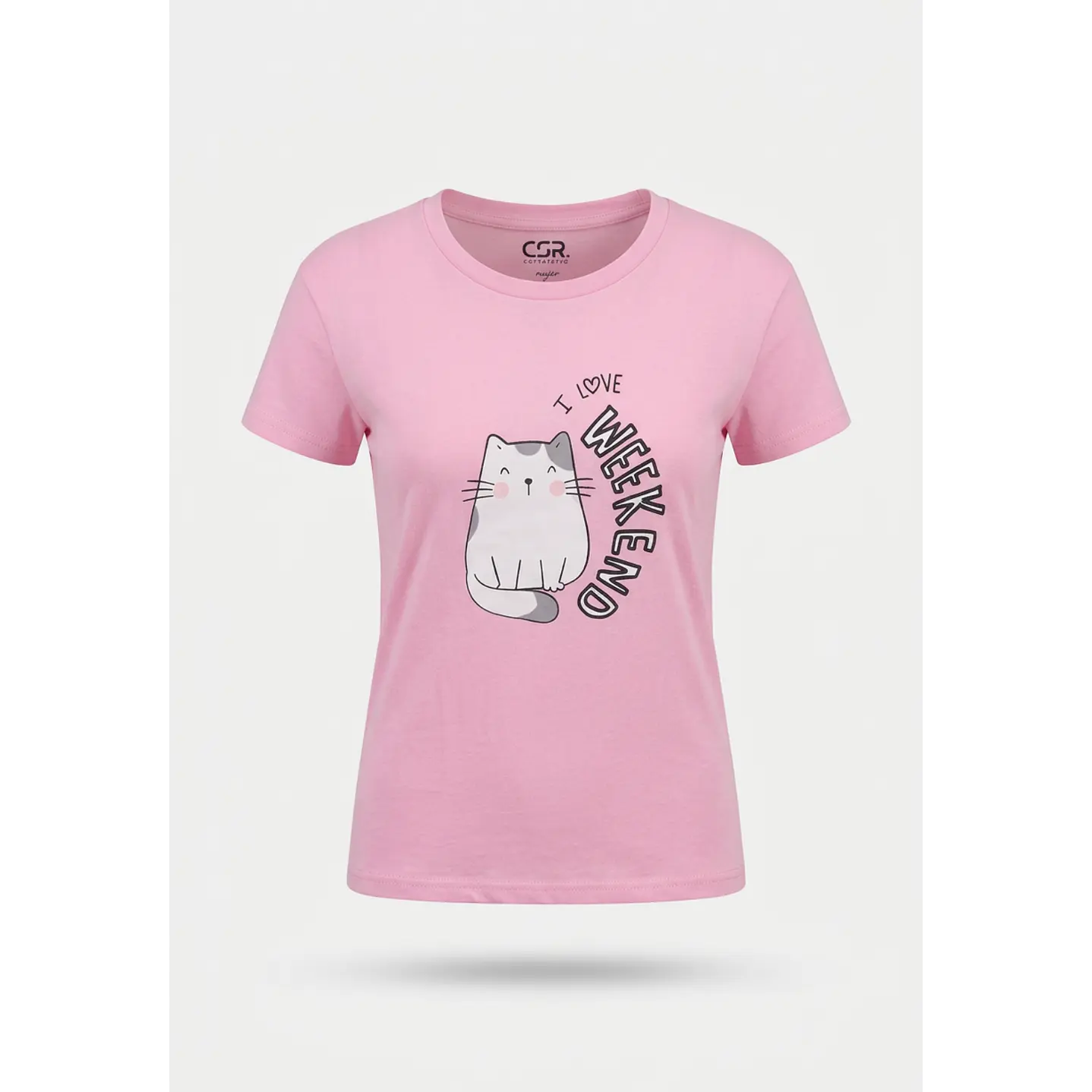 Pijama Corto Weekend Mujer Rosado 1