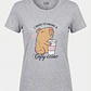 Pijama Corto Capibara Mujer Gris - Miniatura 1