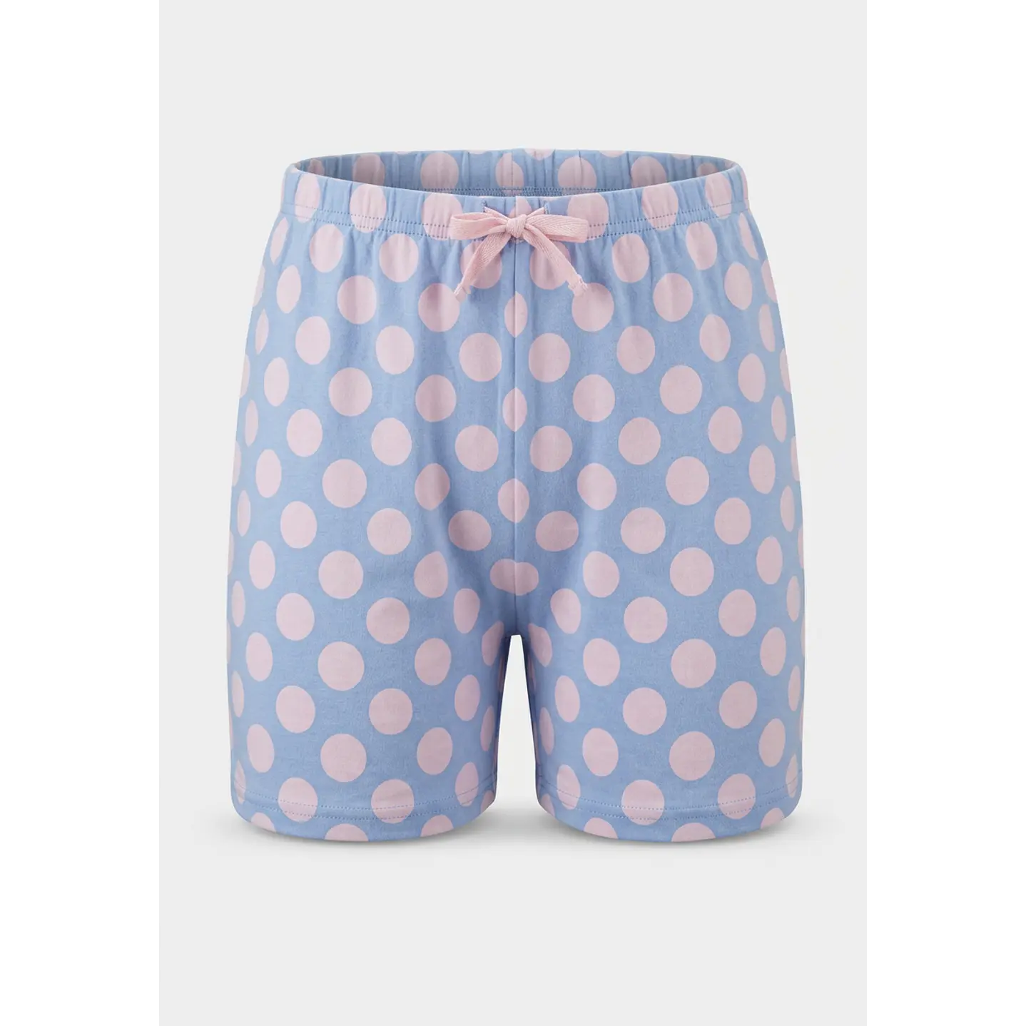 Pijama Corto Cat Mujer Celeste 2