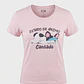 Pijama Corto Dog Mujer Rosado - Miniatura 1