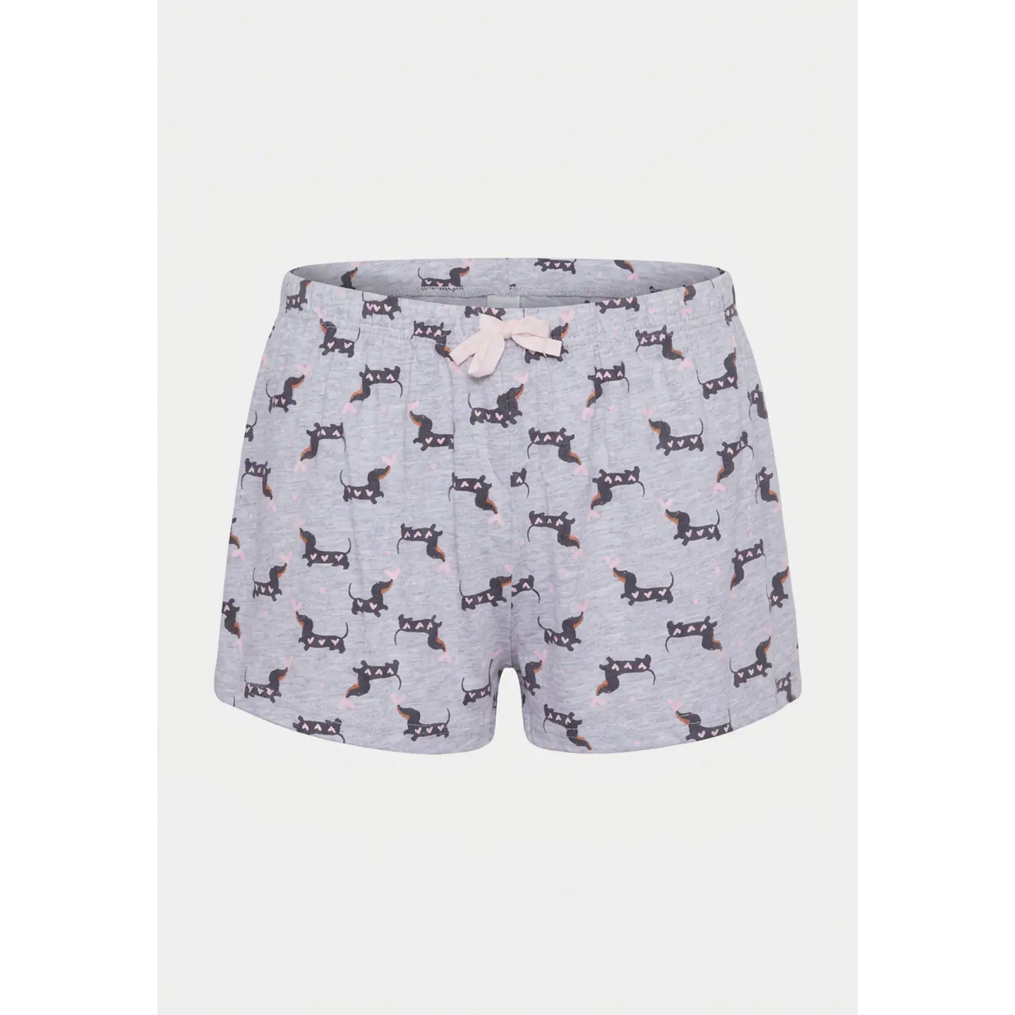 Pijama Corto Salchicha Mujer Rosado 2