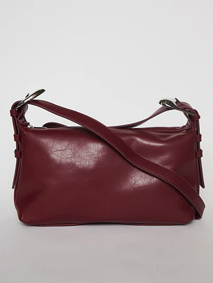 Cartera Crossbody Mujer Burdeo