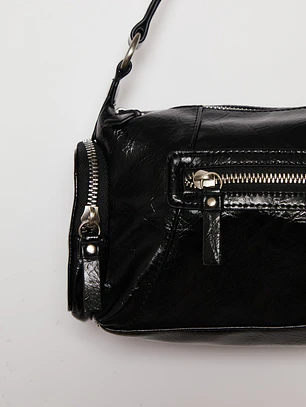 Cartera Bolsillos Mujer Negro
