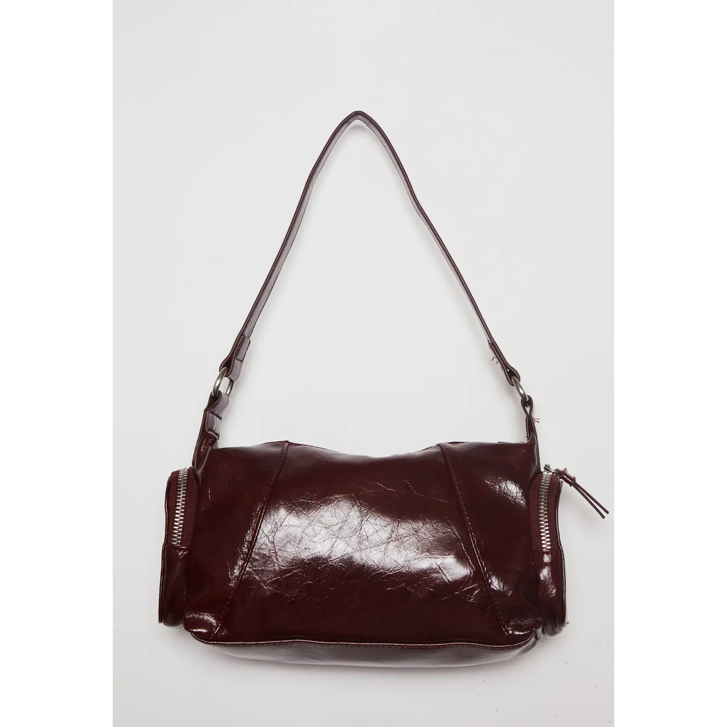 Cartera Bolsillos Mujer Burdeo 2