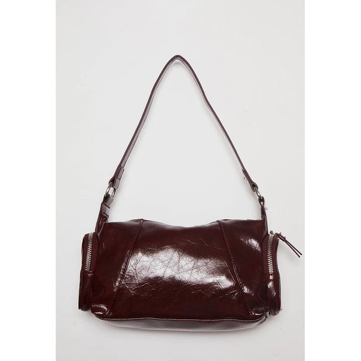 Cartera Bolsillos Mujer Burdeo 2