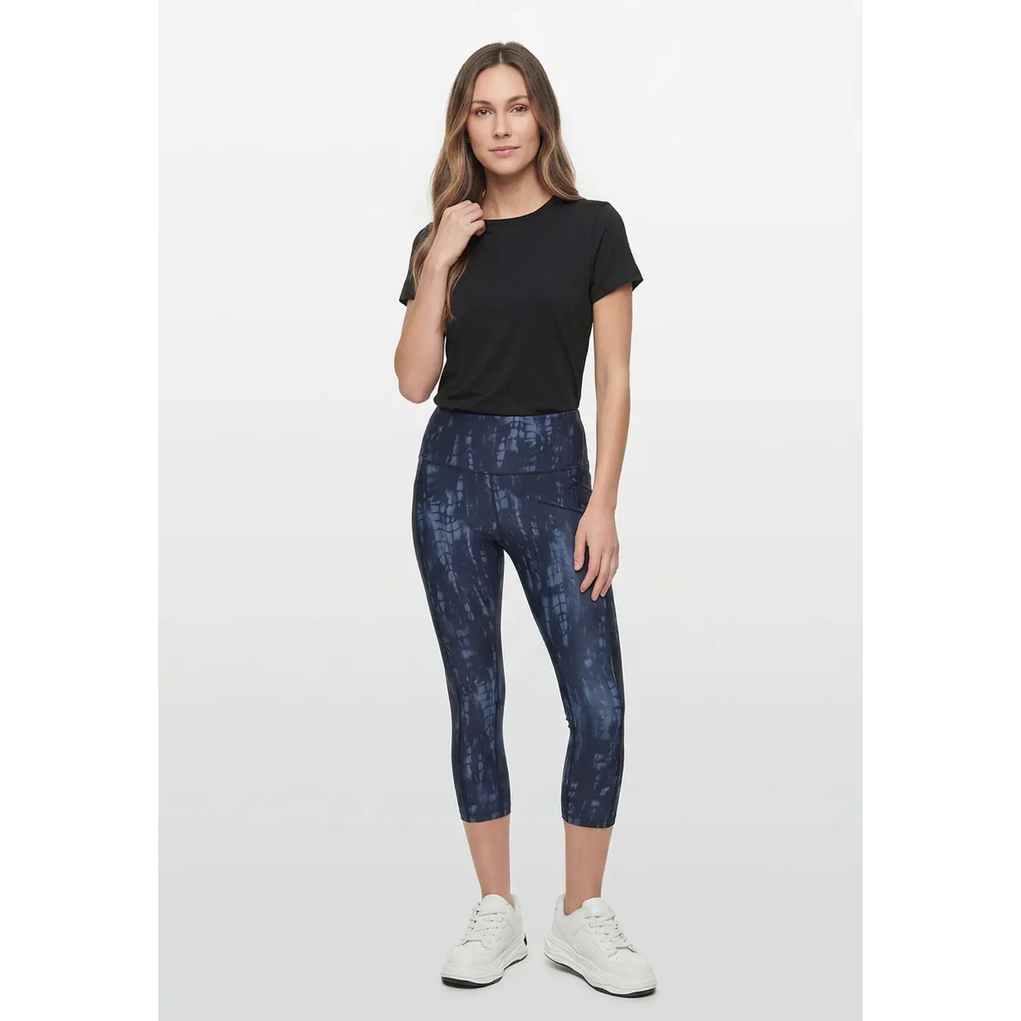 Calza Capri Active Mujer Azul 4