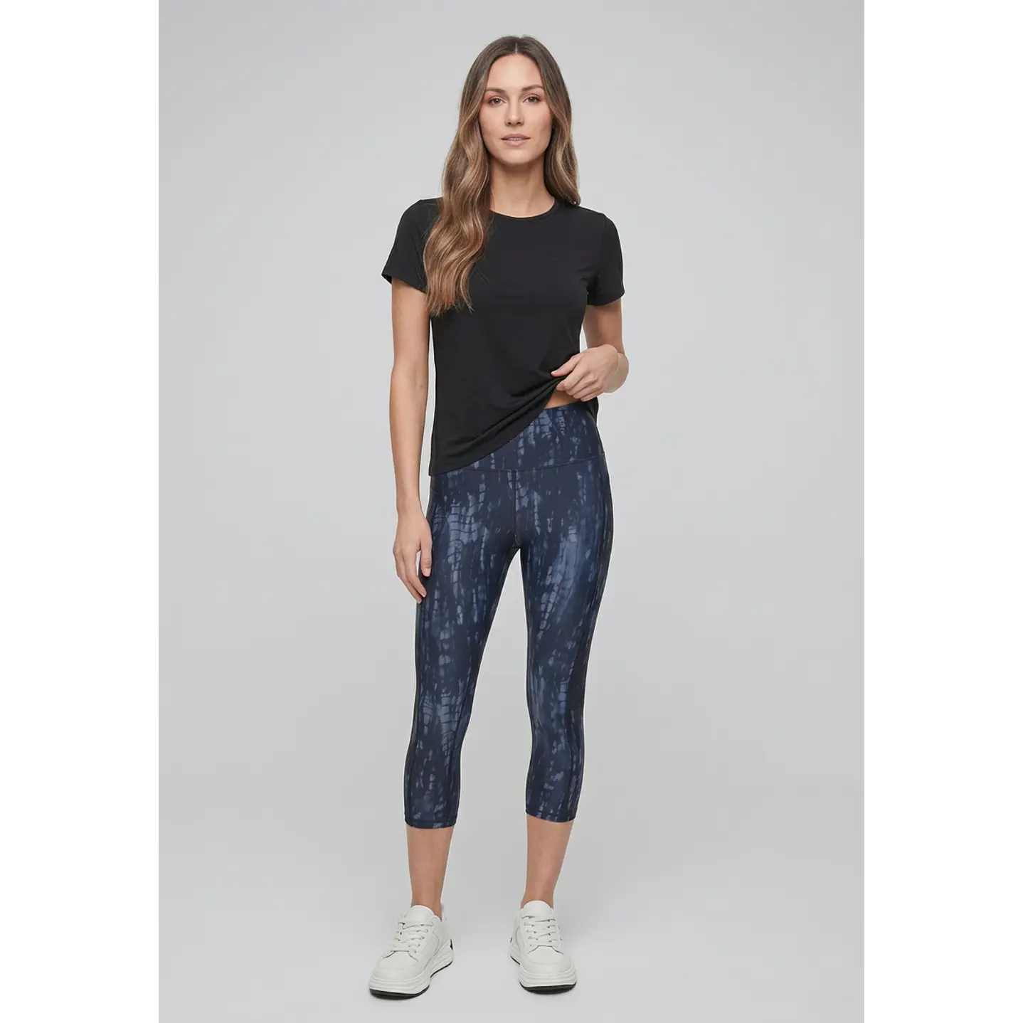 Calza Capri Active Mujer Azul 3