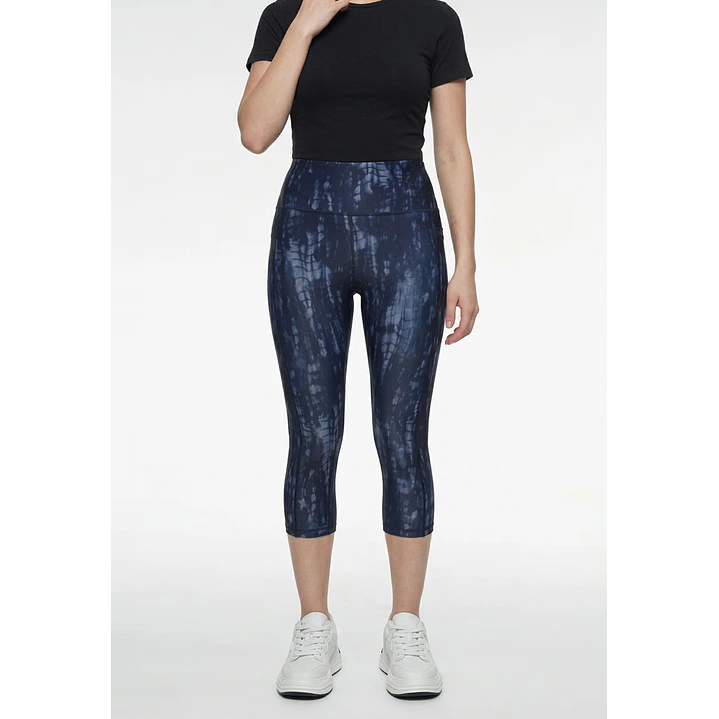 Calza Capri Active Mujer Azul 1