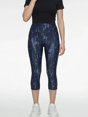 Calza Capri Active Mujer Azul