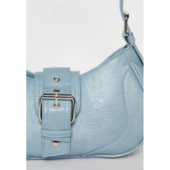 Cartera Bandolera Mujer Celeste 2
