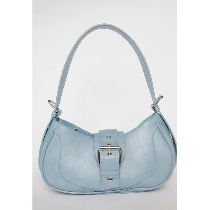 Cartera Bandolera Mujer Celeste 1
