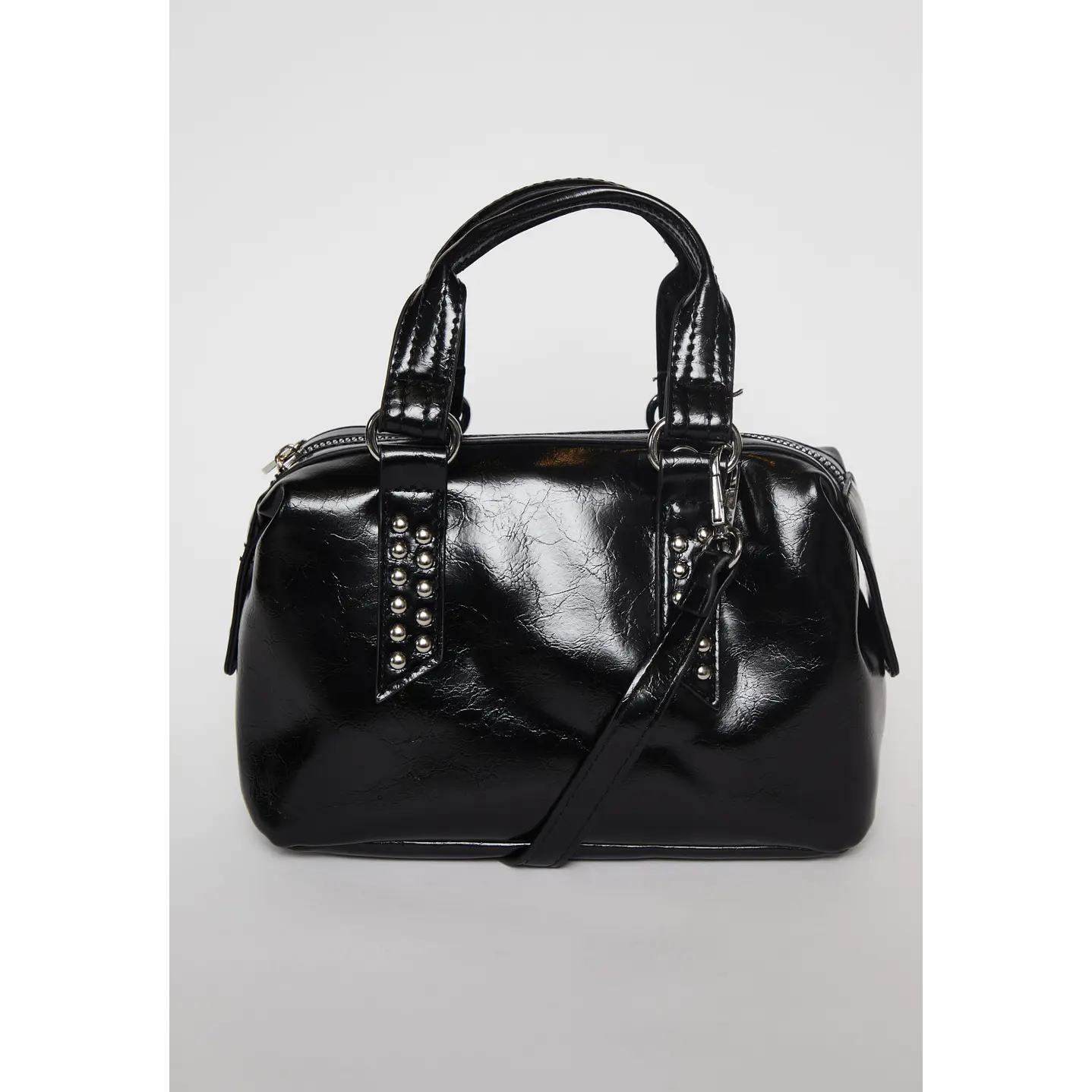 Cartera Tachas Mujer Negro 3