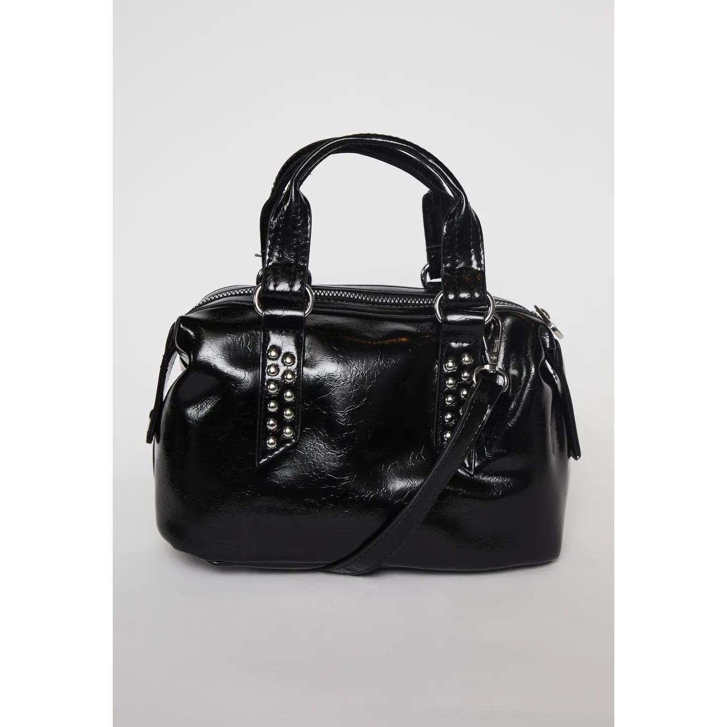 Cartera Tachas Mujer Negro 1