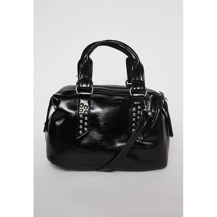 Cartera Tachas Mujer Negro 1