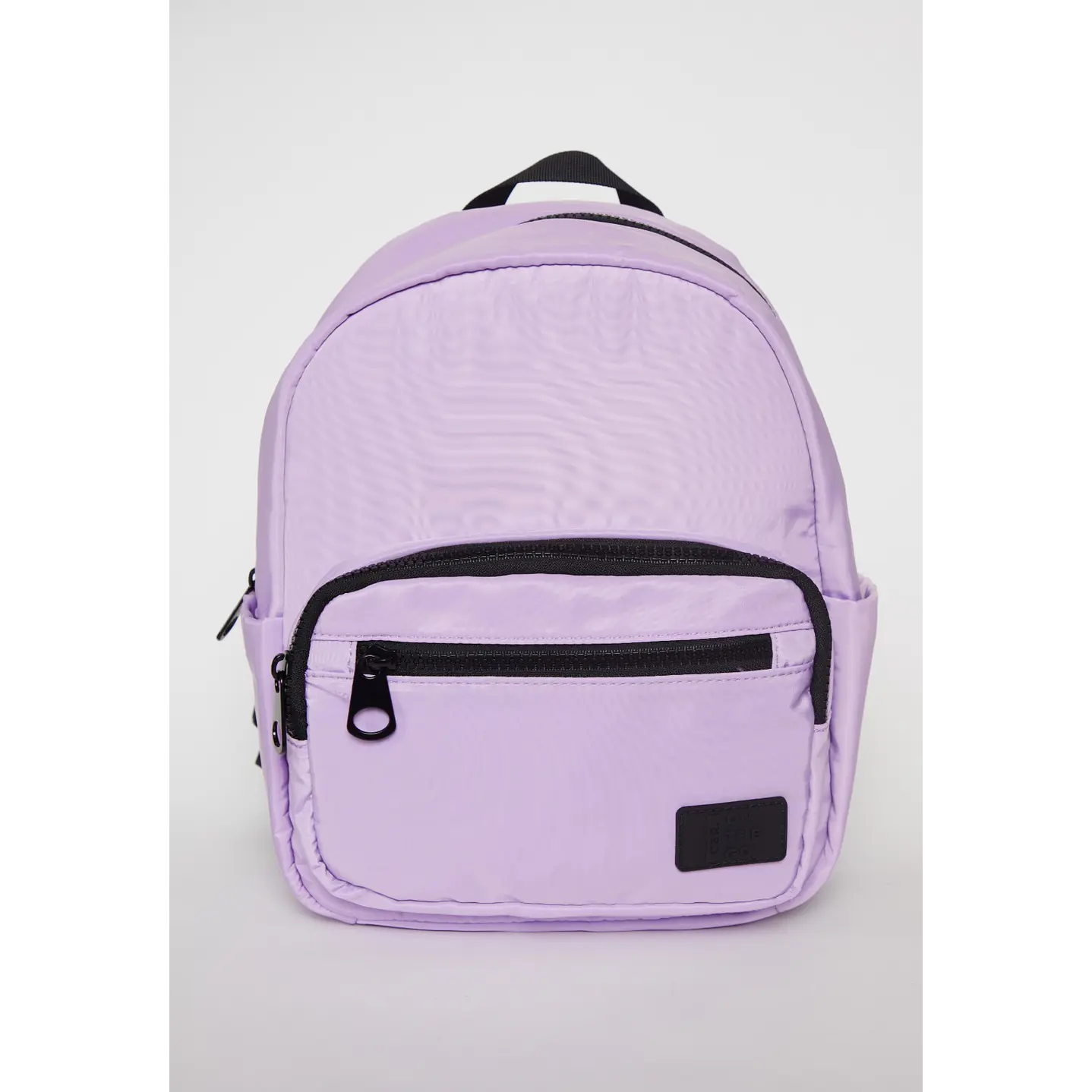 Mochila Cartera Tela Acolchada Mujer Lila 1