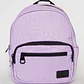 Mochila Cartera Tela Acolchada Mujer Lila - Miniatura 1