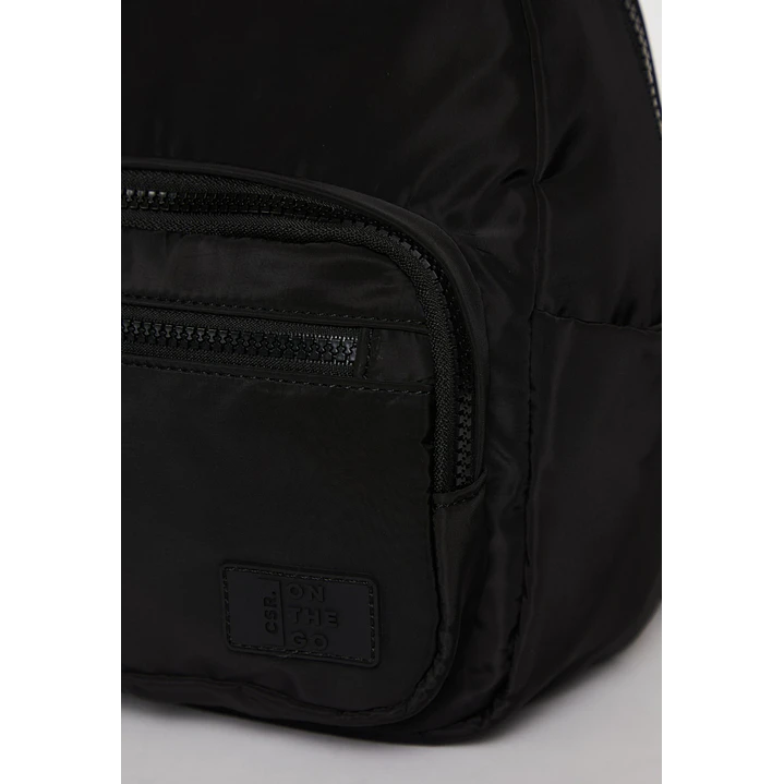 Cartera Tela Acolchada Mujer Negro 2