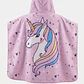 Toalla Con Gorro Unicornio NIña Rosado - Miniatura 2