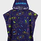 Toalla Con Gorro Gamer Niño Azul - Miniatura 1