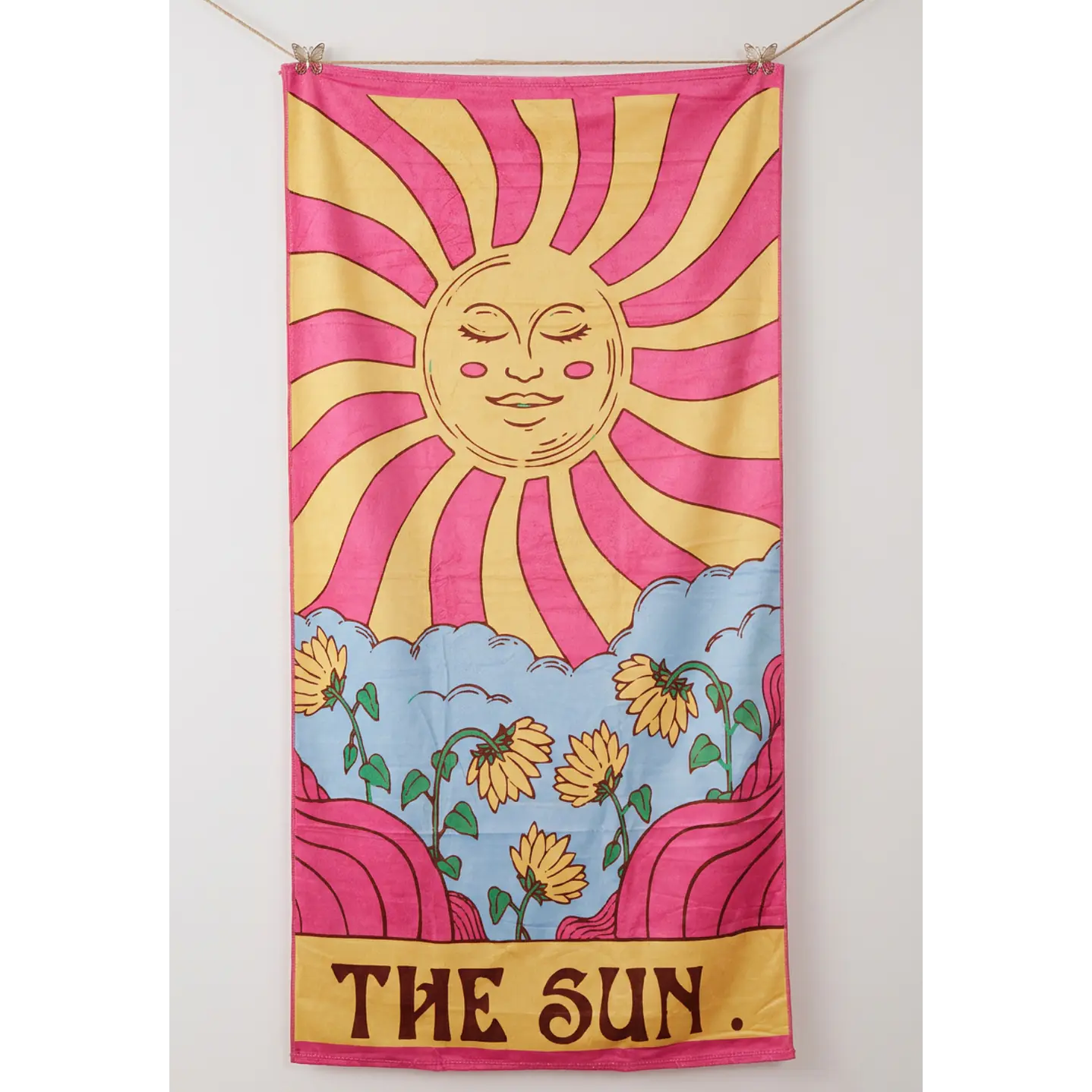 Toalla The Sun Mujer Rosado 1