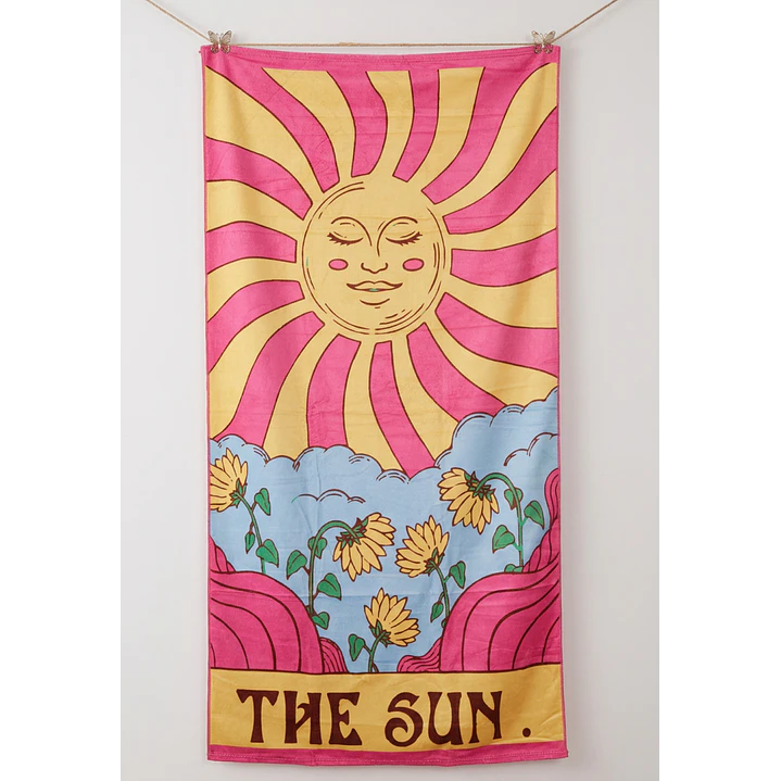 Toalla The Sun Mujer Rosado 1