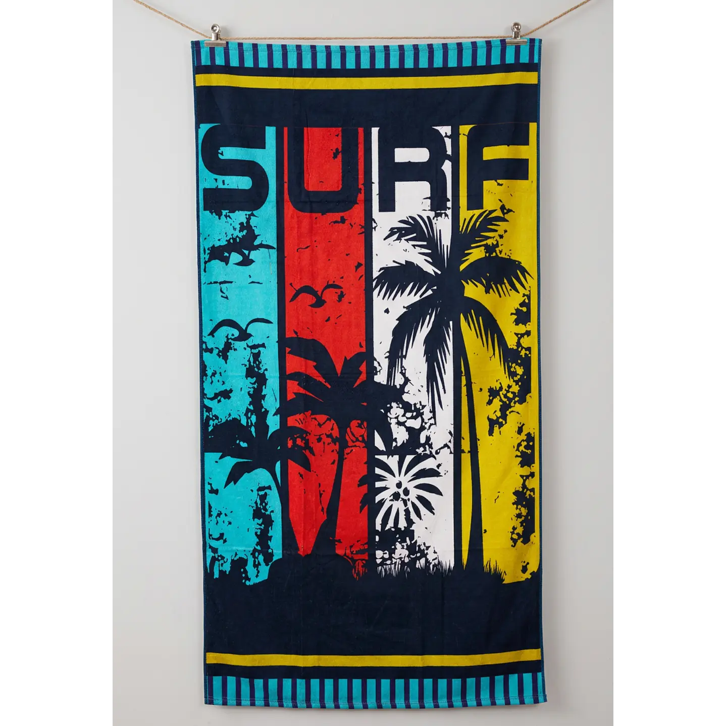 Toalla Surf Hombre Azul 1