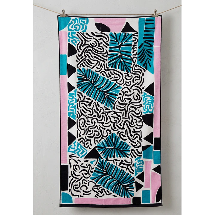 Toalla Art Mujer Rosado 1