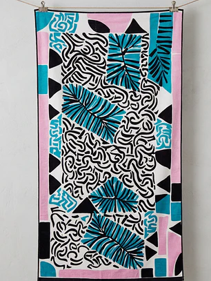 Toalla Art Mujer Rosado