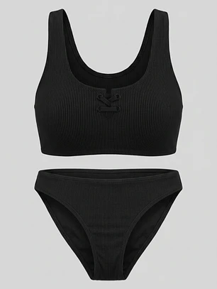 Traje Baño Bikini Lola Negro