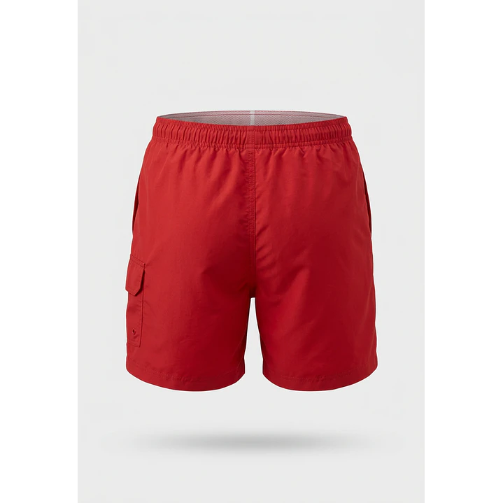 Traje De Baño Cargo Cargo Hombre Rojo 2