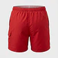 Traje De Baño Cargo Cargo Hombre Rojo - Miniatura 2