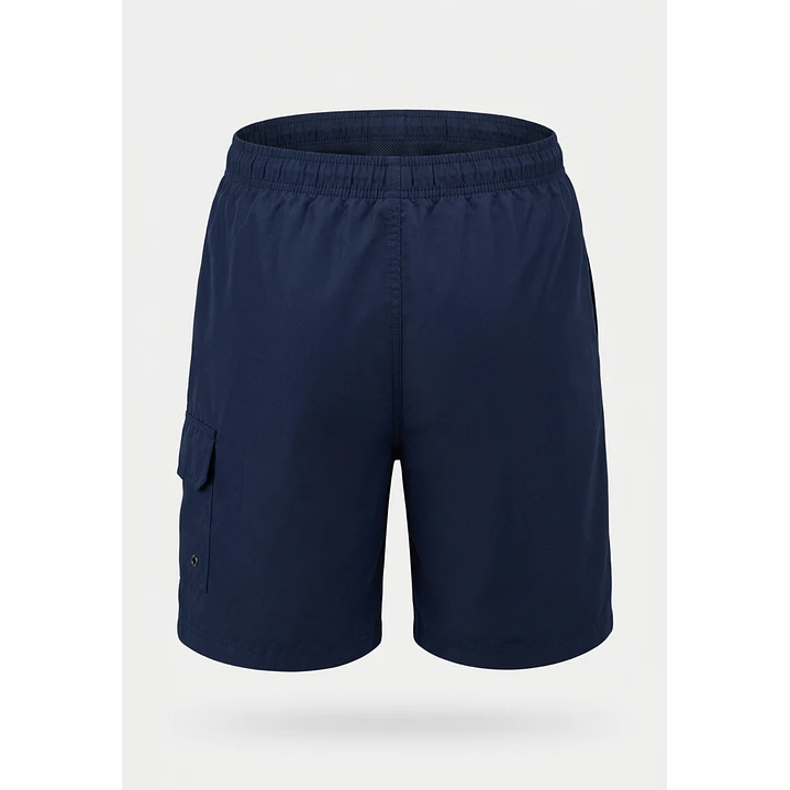 Traje De Baño Cargo Cargo Hombre Azul 2