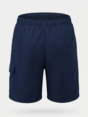Traje De Baño Cargo Cargo Hombre Azul